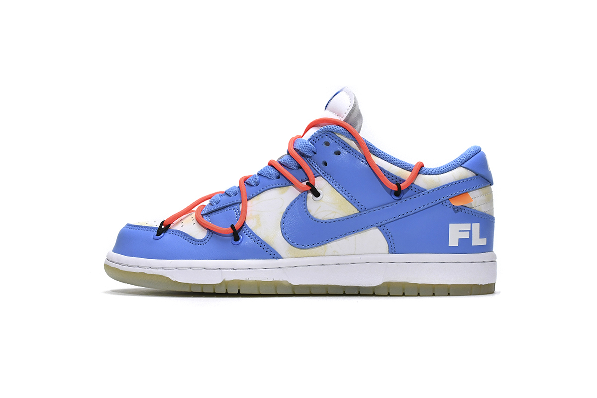 PK Off White x Futura x Dunk SB Low UNC, DD0856-403