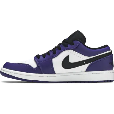 PK Jordan 1 Low Court Purple White, 553558-500 01