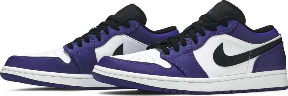 PK Jordan 1 Low Court Purple White, 553558-500