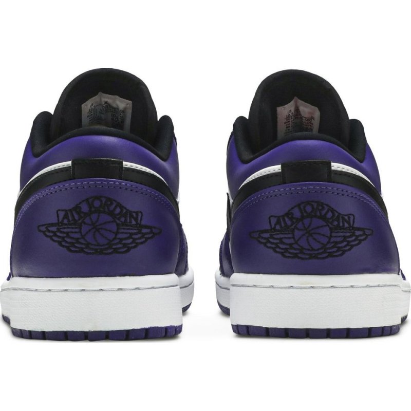 PK Jordan 1 Low Court Purple White, 553558-500