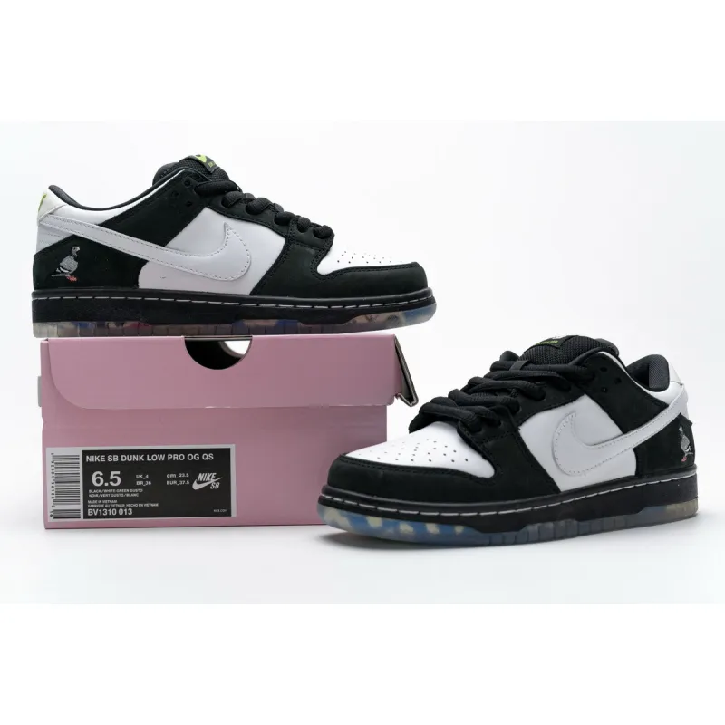 PK Dunk SB Low Staple Panda Pigeon, BV1310-013