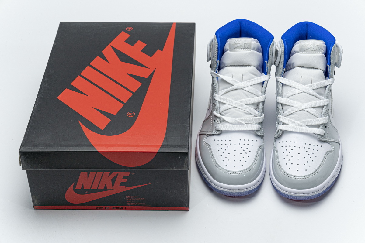 PK Jordan 1 Retro High Zoom White Racer Blue, CK6637-104