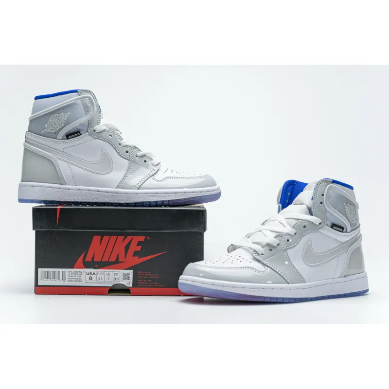 PK Jordan 1 Retro High Zoom White Racer Blue, CK6637-104