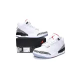 PK Jordan 3 Retro Free Throw Line White Cement, 923096-101