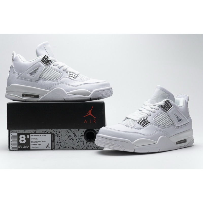 H12 Jordan 4 Retro Pure Money (2017), 308497-100