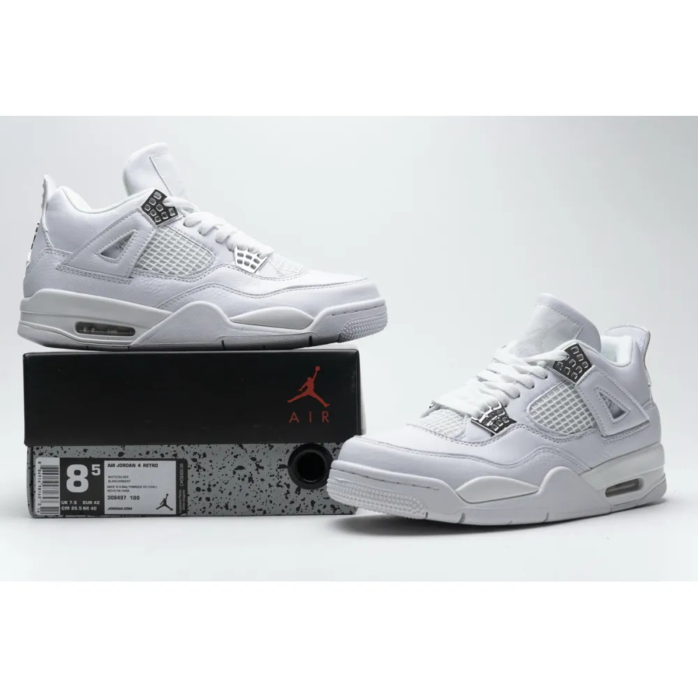 PK Jordan 4 Retro Pure Money (2017), 308497-100