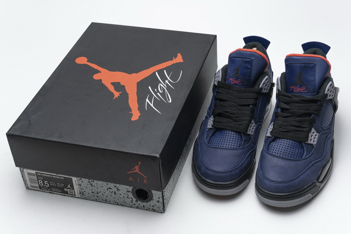 PK Jordan 4 Retro Winterized Loyal Blue, CQ9597-401