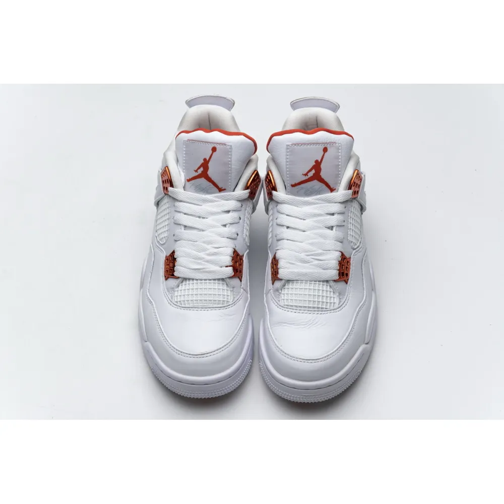 PK Jordan 4 Retro Metallic Orange, CT8527-118