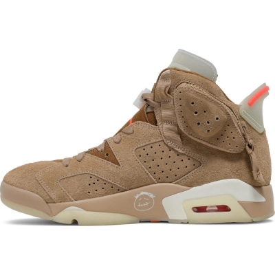 PK Jordan 6 Retro Travis Scott British Khaki, DH0690-200 01