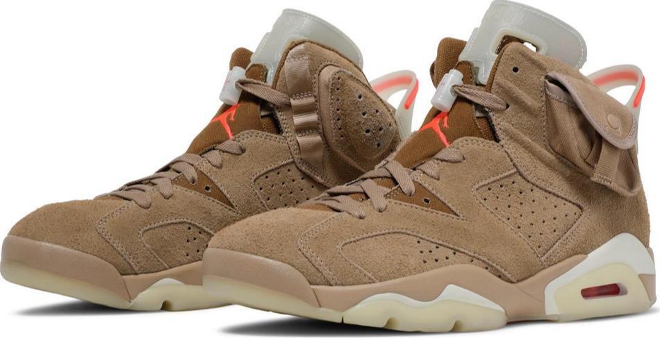 PK Jordan 6 Retro Travis Scott British Khaki, DH0690-200