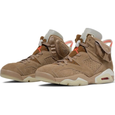 PK Jordan 6 Retro Travis Scott British Khaki, DH0690-200 02