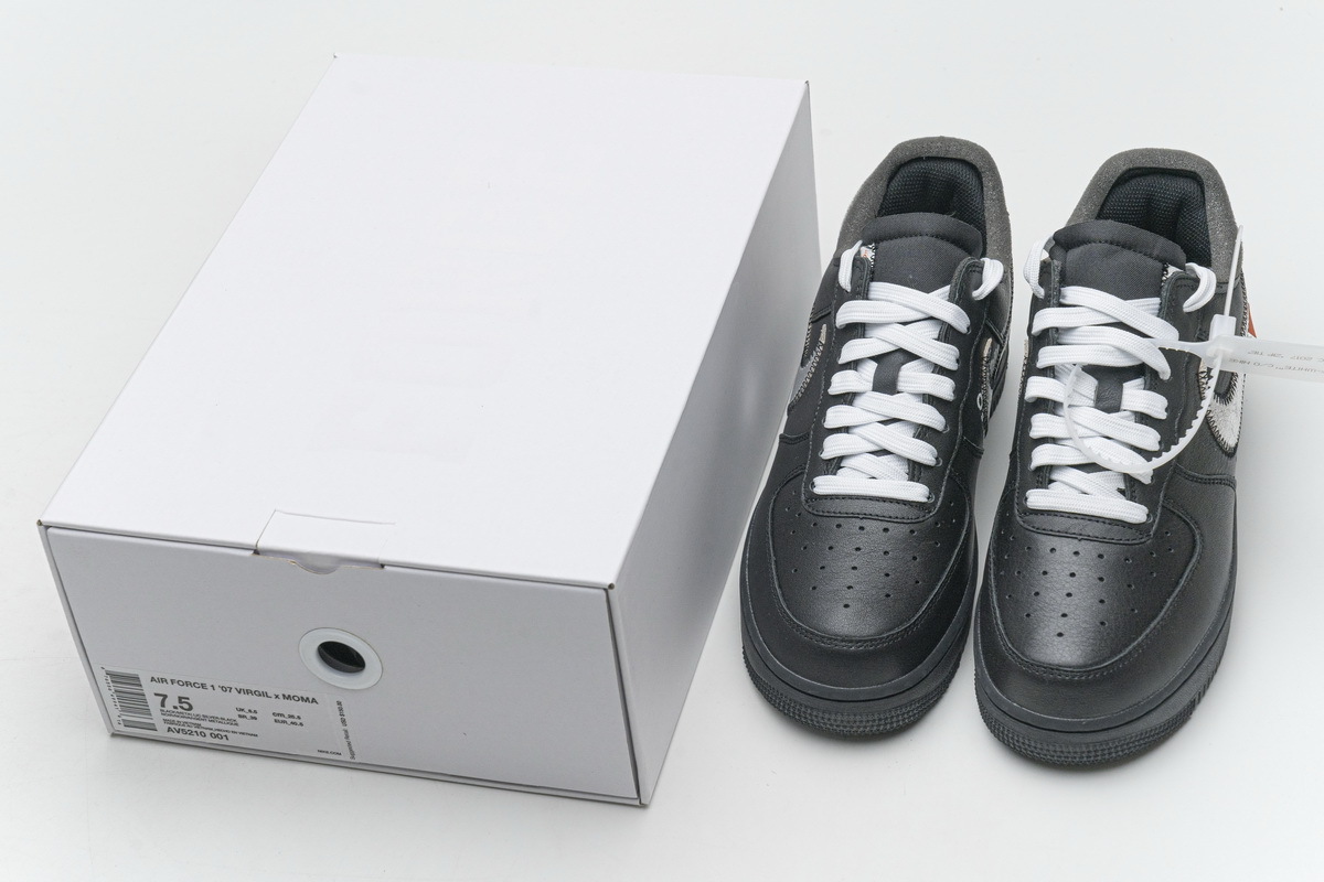 PK Air Force 1 Low '07 Virgil x MoMA (No Socks), AV5210-001