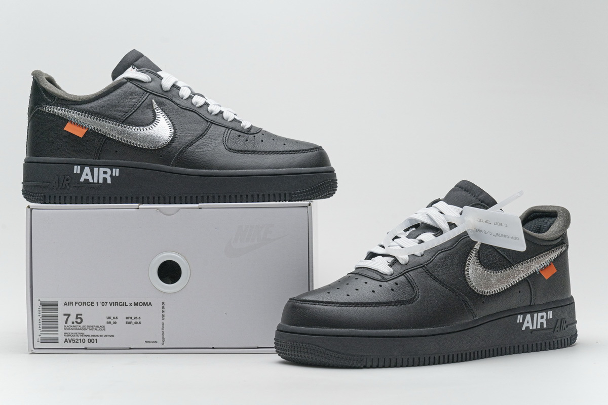 PK Air Force 1 Low '07 Virgil x MoMA (No Socks), AV5210-001