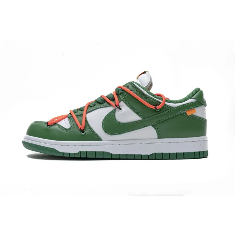 PK Dunk SB Low Off-White Pine Green, CT0856-100