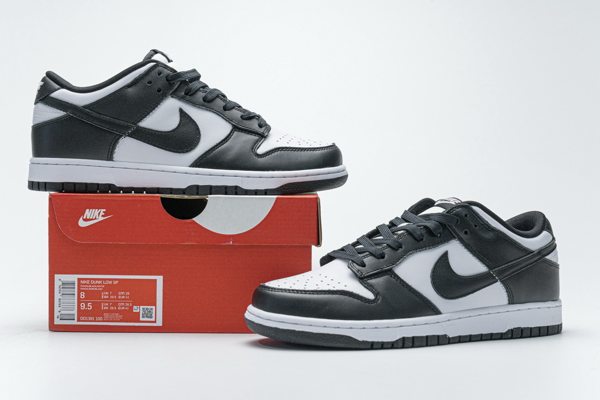 PK Dunk SB Low Retro White Black (2021), DD1391-100