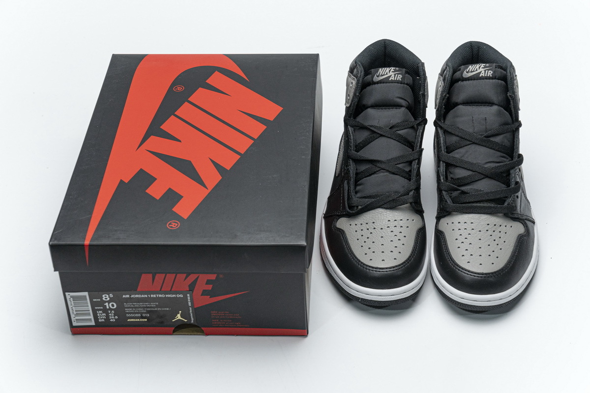 H12 Jordan 1 Retro High Shadow (2018), 555088-013