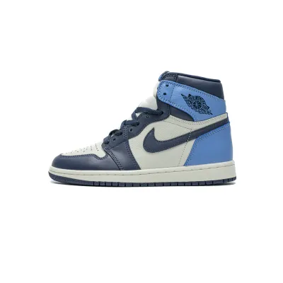 PK Jordan 1 Retro High Obsidian UNC, 555088-140 01