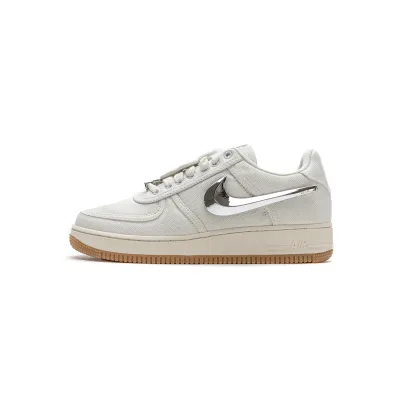 PK Air Force 1 Low Travis Scott Sail, AQ4211-101 01