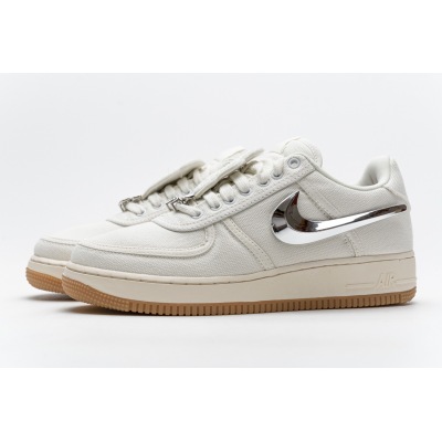 PK Air Force 1 Low Travis Scott Sail, AQ4211-101 02