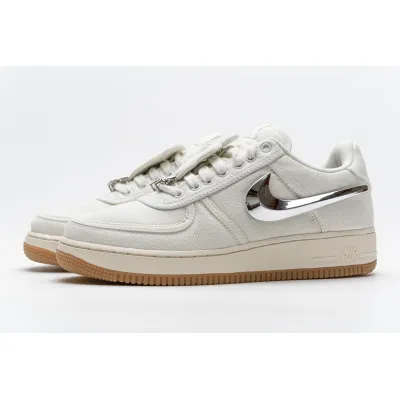 PK Air Force 1 Low Travis Scott Sail, AQ4211-101 02