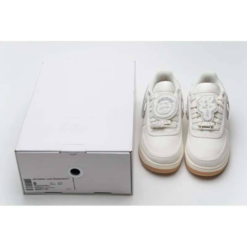 PK Air Force 1 Low Travis Scott Sail, AQ4211-101