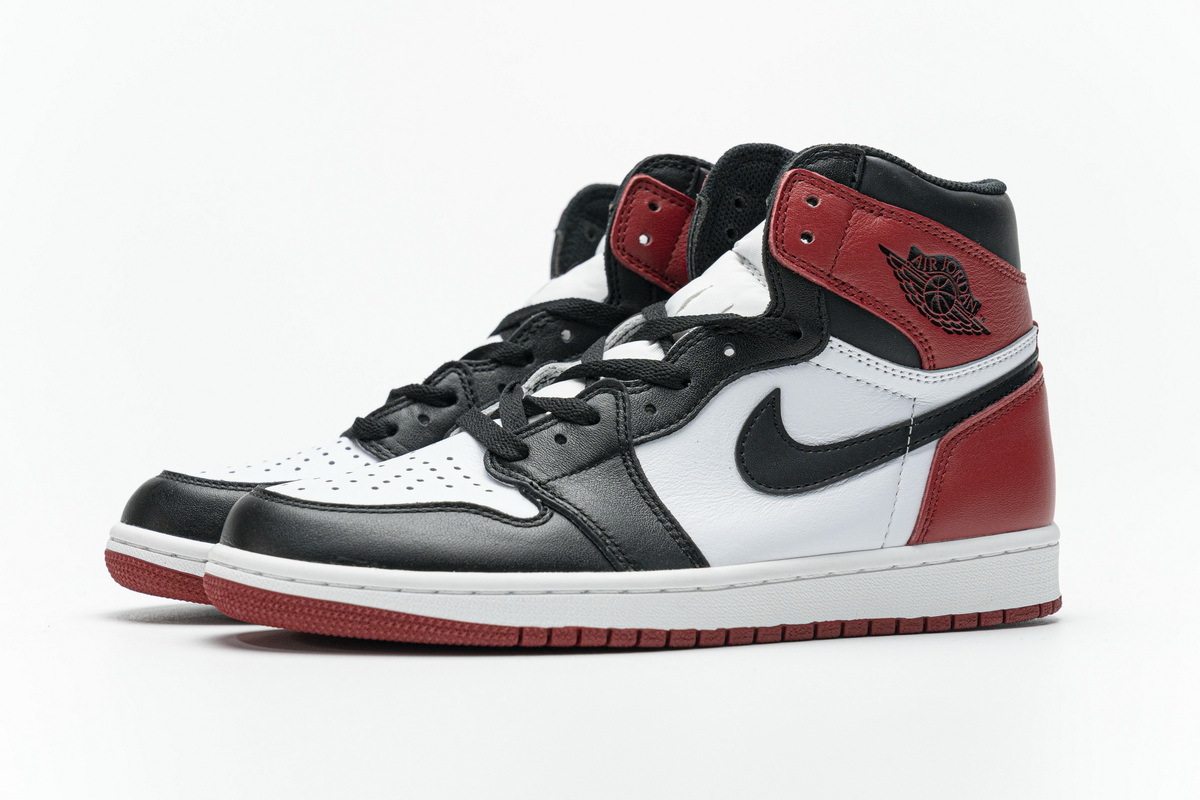 PK Jordan 1 Retro Black Toe (2016), 555088-125