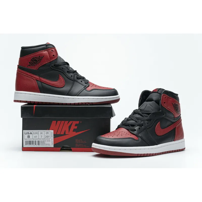 H12 Jordan 1 Retro High Bred Banned (2016), 555088-001