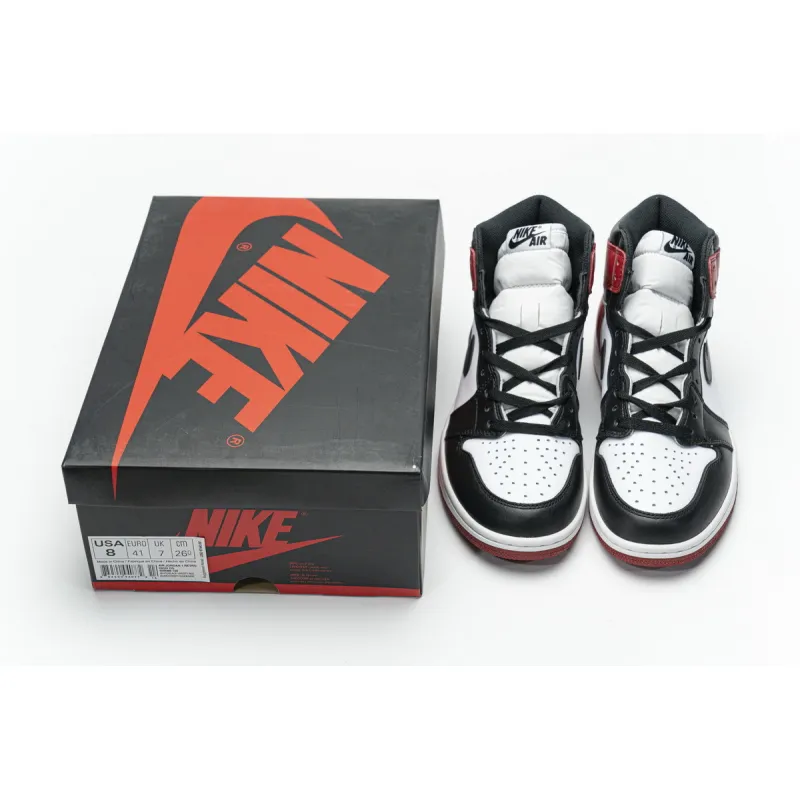 H12 Jordan 1 Retro Black Toe (2016), 555088-125