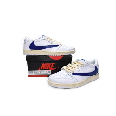 PK Travis Scott x Air Jordan 1 Low WhiteBlue, DM6839-186 02