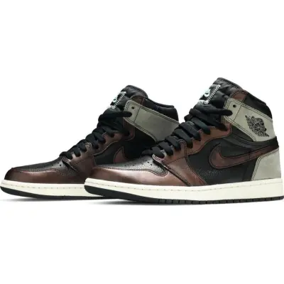 PK Jordan 1 Retro High Light Army Rust Shadow Patina, 555088-033 02