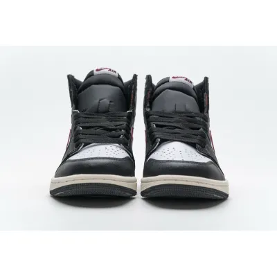 PK Jordan 1 Retro High Black Gym Red, 555088-061 02