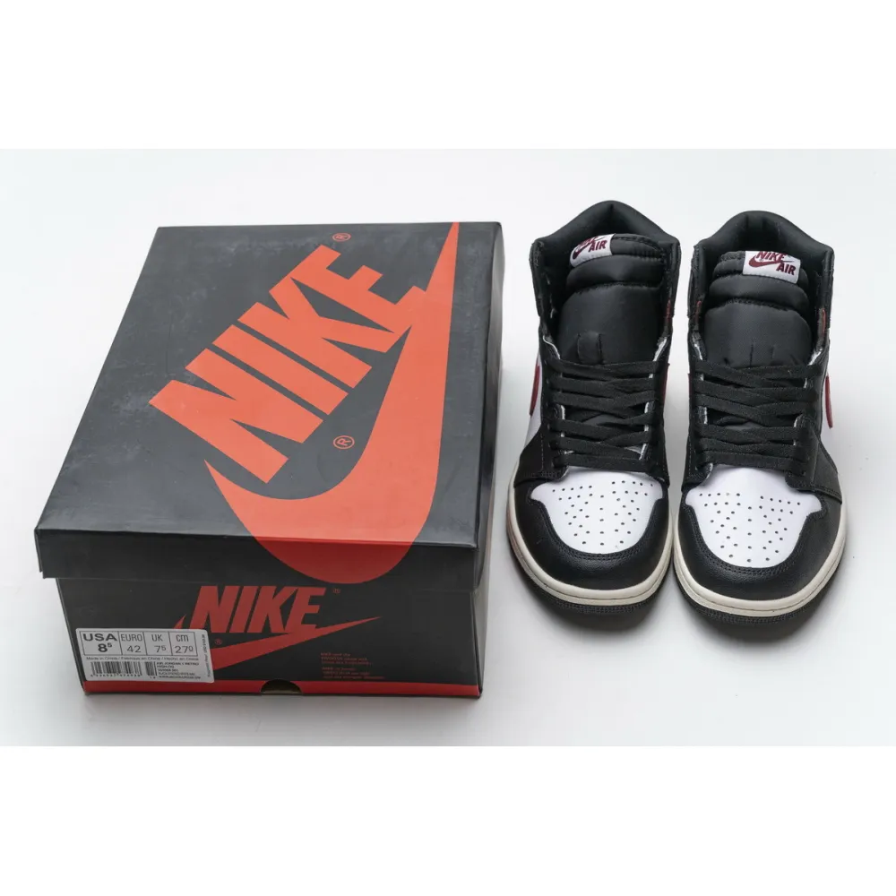 PK Jordan 1 Retro High Black Gym Red, 555088-061