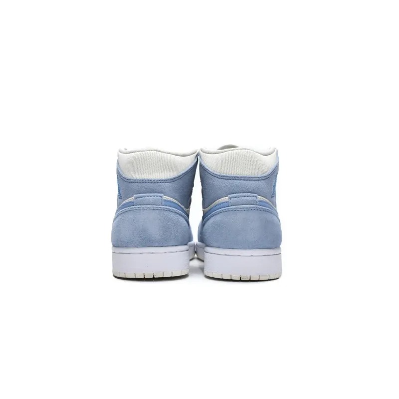 PK Jordan 1 Mid Mixed Textures Blue, DA4666-100