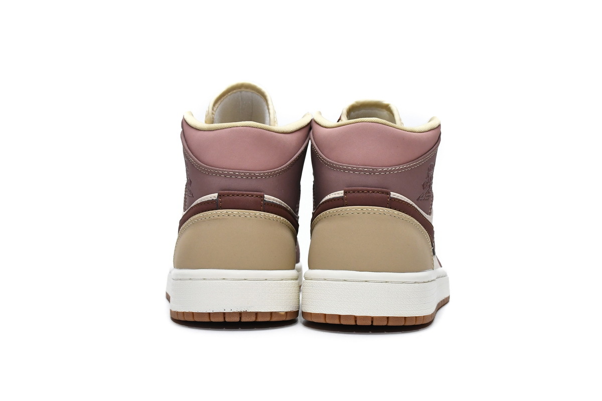 PK Jordan 1 Mid SE Dark Pony Smoky Mauve (W), DO7440-821