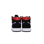 H12 Jordan 1 Mid Lakers Top 3, 852542-005