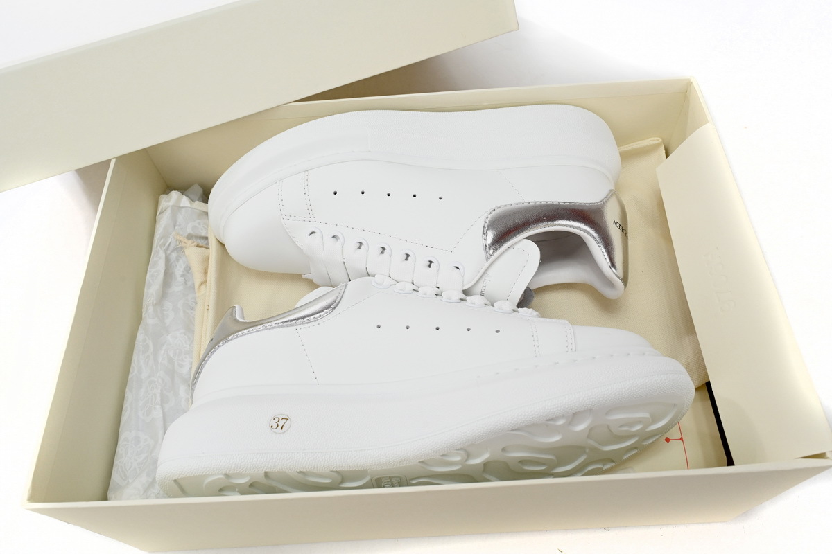 PK Alexander McQueen Sneaker Silver Tail