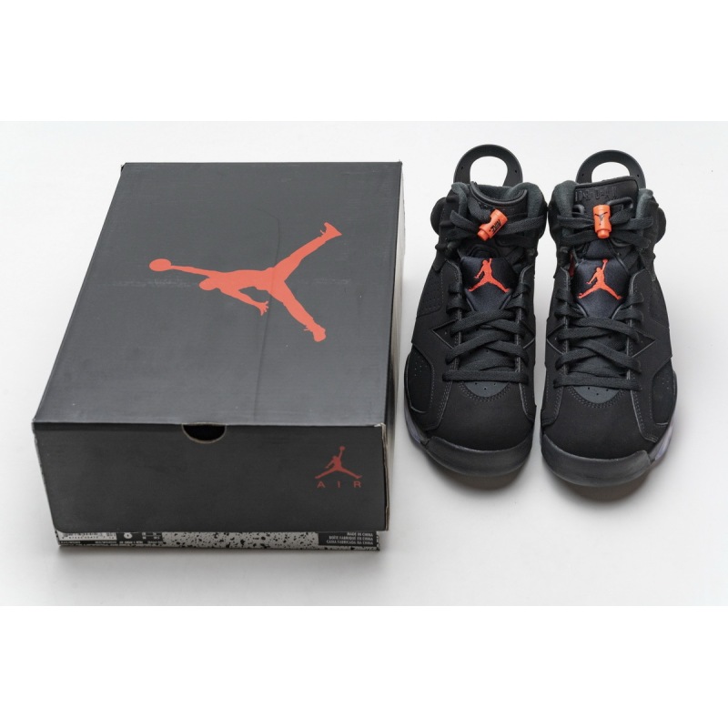 PK Jordan 6 Retro Black Infrared (2019), 384664-060