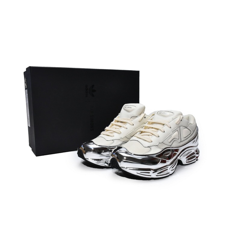 PK Ozweego Raf Simons Cream White Silver Metallic, EE7945