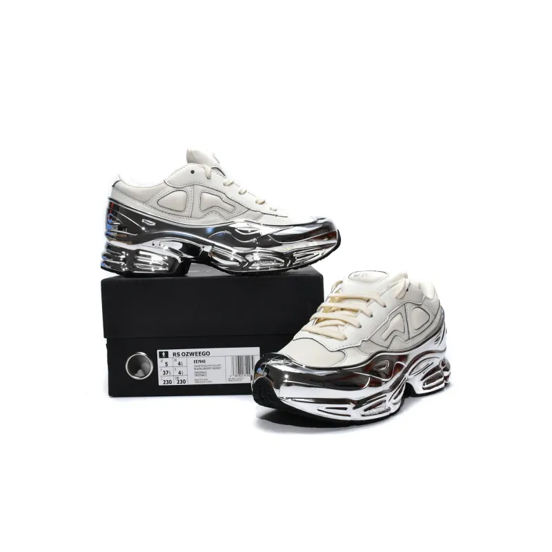 PK Ozweego Raf Simons Cream White Silver Metallic, EE7945