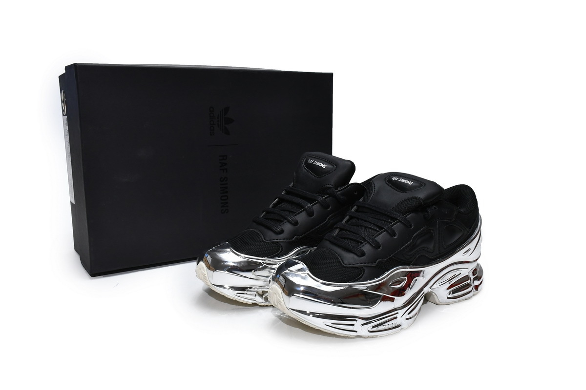 PK Ozweego Raf Simons Core Black Silver Metallic, EE7944