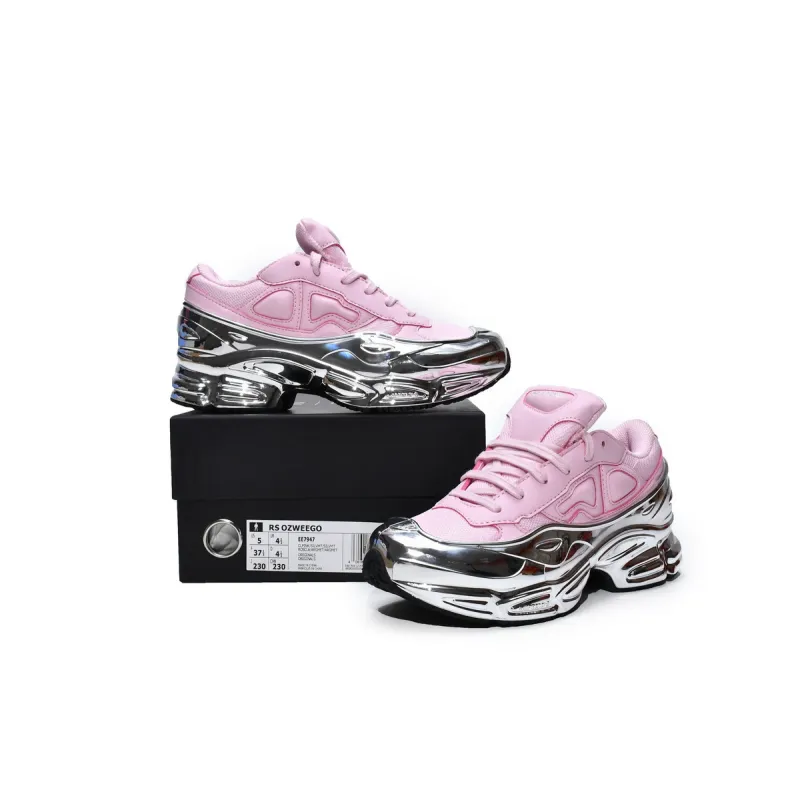 PK Ozweego Raf Simons Clear Pink Silver Metallic, EE7947