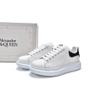 PK Alexander McQueen Sneaker White Black,462214 WHGP7 9001 