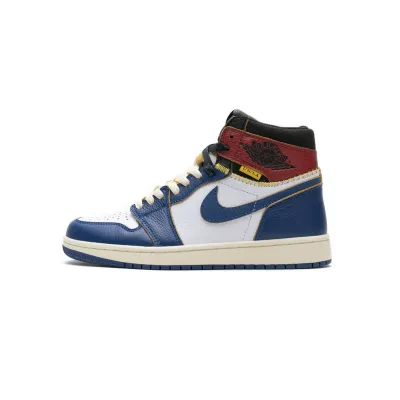 PK Jordan 1 Retro High Union Los Angeles Blue Toe, BV1300-146 02