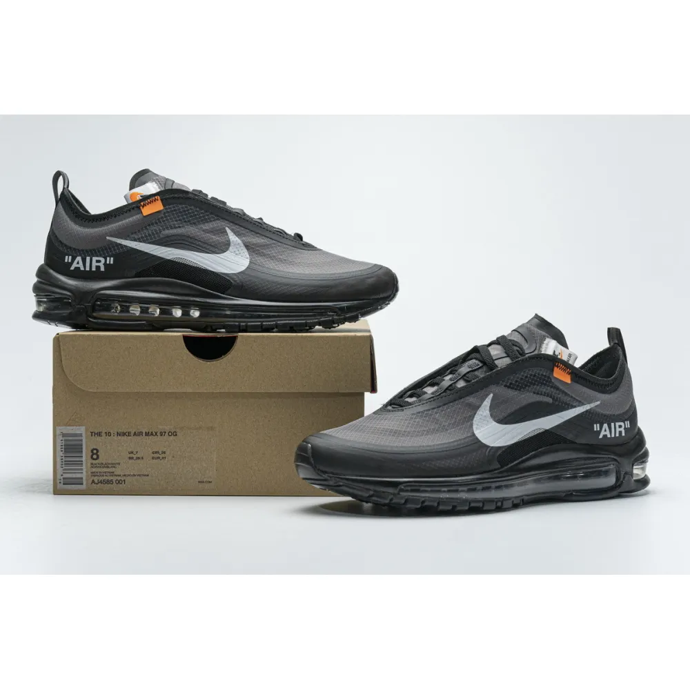 PK Air Max 97 Off-White Black, AJ4585-001