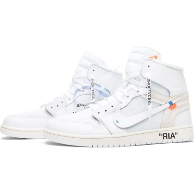 PK Jordan 1 Retro High Off-White White, AQ0818-100 02