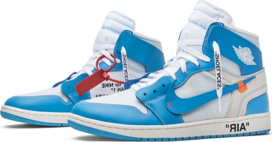 PK Jordan 1 Retro High Off-White University Blue, AQ0818-148
