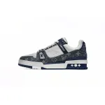 PK Louis Vuitton Trainer Cowboy Blue,FD0291 