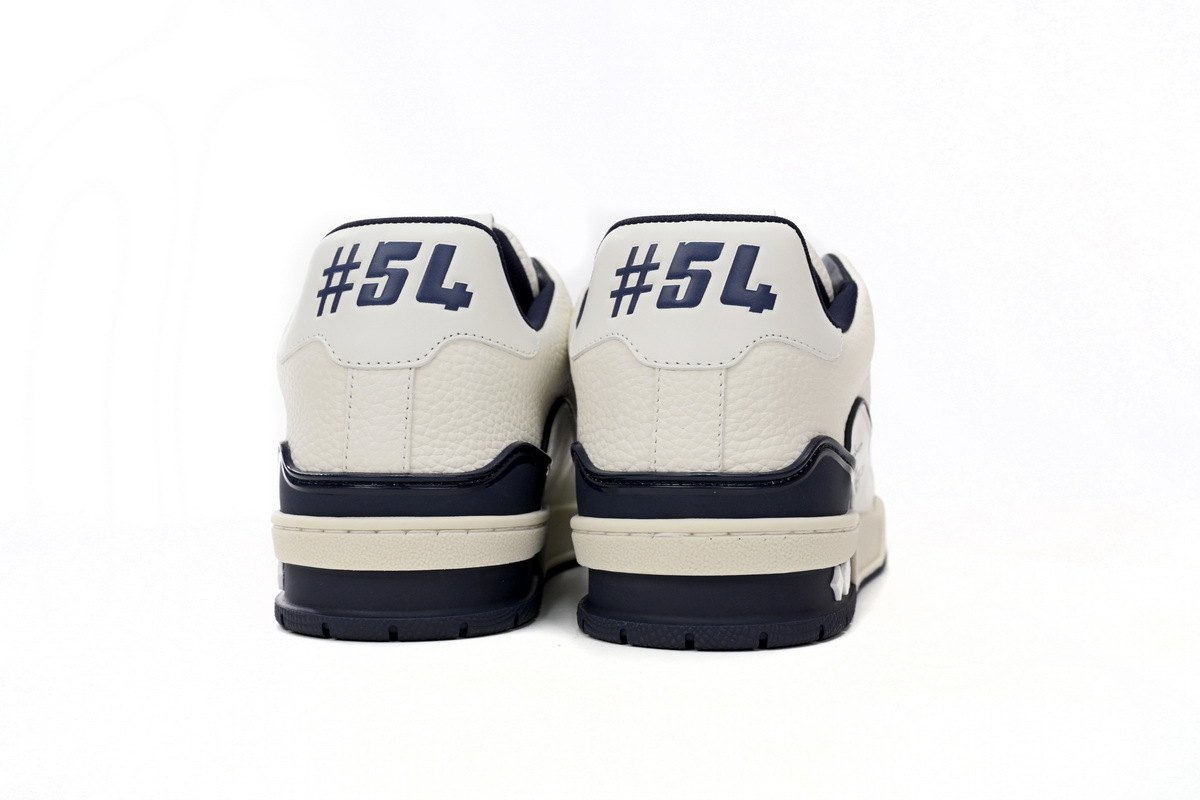 PK Louis Vuitton Trainer All Blue Dark Dlue Lychee Pattern, 1ABFA9