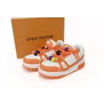 PK Louis Vuitton Black White Orange,1AB8SZ 