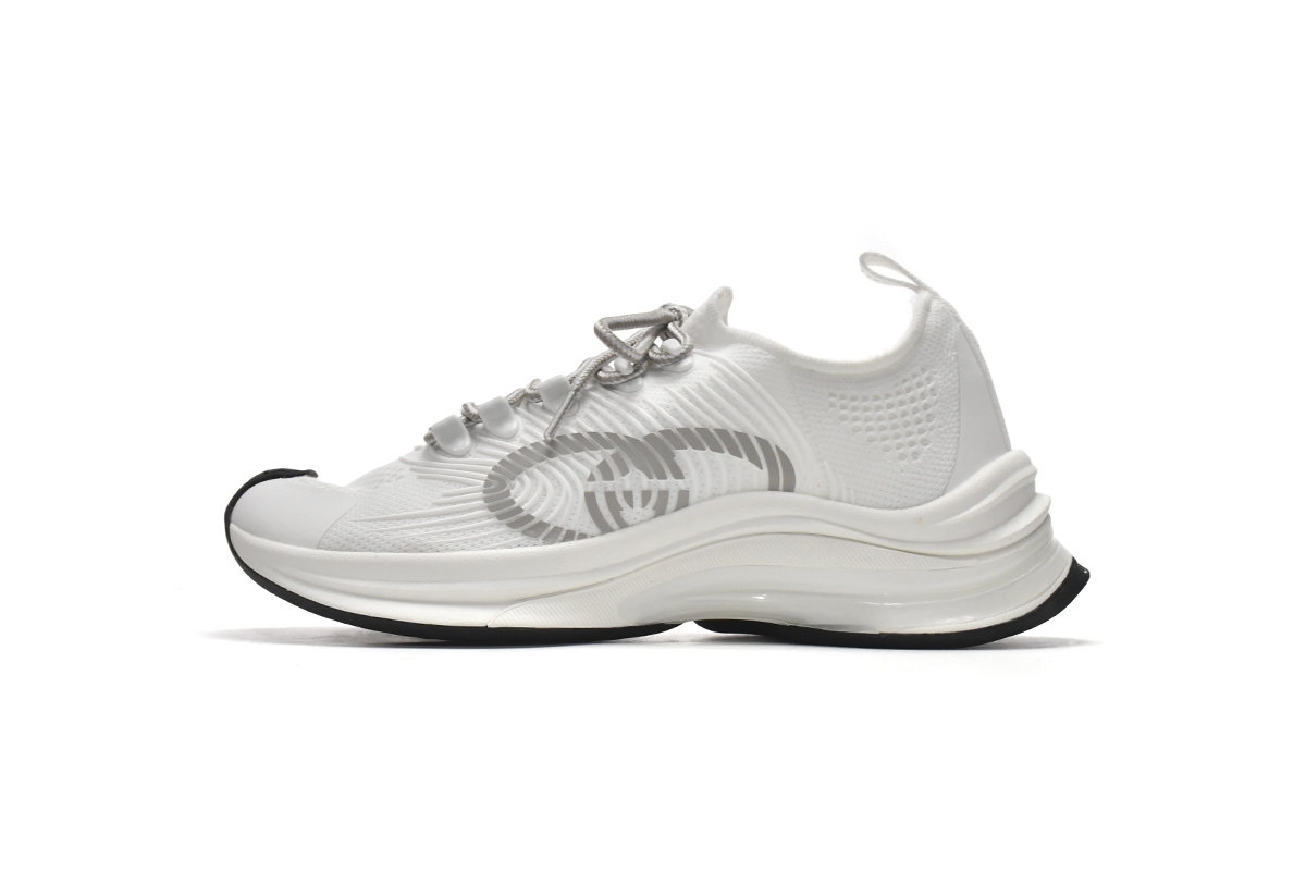 PK Gucci Run Sneakers White, 680902-USM10-8475